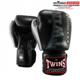 GANTS DE BOXE TWINS BGVL8 NOIR/GRIS