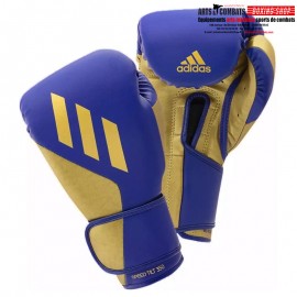 Gants de boxe VEGAN TILT velcro adidas Bleu/or