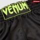 SHORT DE MUAY THAI VENUM CLASSIC VENUM NOIR/JAUNE FLUO