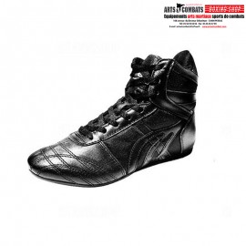 CHAUSSURES DE BOXE ANGLAISE BOXHOG II NOIRES