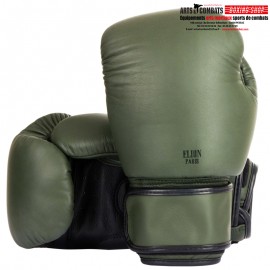 GANTS DE BOXE ELION COLLECTION PARIS - KAKI/NOIR