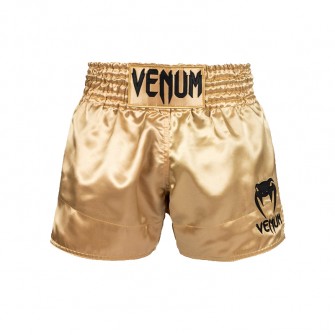 SHORT DE MUAY THAI VENUM CLASSIC VENUM OR / NOIR