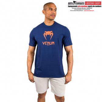 T-SHIRT CLASSIC VENUM BLEU MARINE-ORANGE