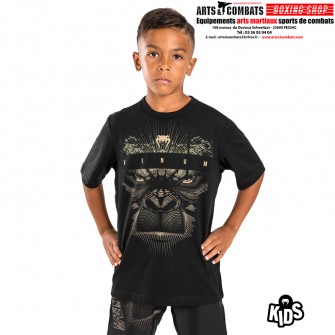 T-SHIRT ENFANT VENUM GORILLA JUNGLE NOIR/SABLE