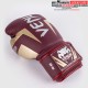 GANTS DE BOXE VENUM ELITE - ROUGE BORDEAUX/OR