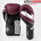 GANTS DE BOXE VENUM ELITE EVO - ROUGE BORDEAUX/ARGENT