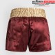 SHORT DE MUAY THAI VENUM CLASSIC VENUM BORDEAUX/OR/BLANC