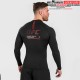 Rashguard Performance à manches longues Venum UFC Noir