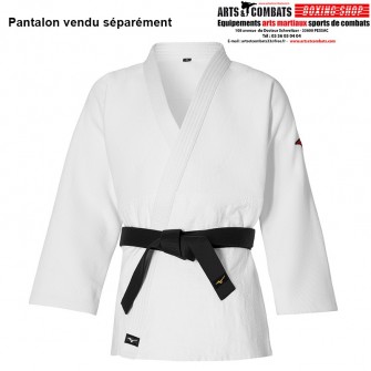 Veste de Kimono Mizuno Blanc SAIKI 900gr