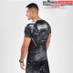 Rashguard à Manches Courtes Venum Gorilla Jungle Noir/Blanc