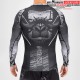 Rashguard à Manches Longues Venum Gorilla Jungle Noir/Blanc