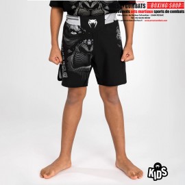 Short de Combat pour Enfants Venum Gorilla Jungle Noir/Blanc