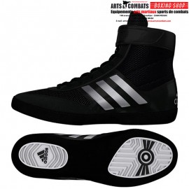 Chaussures de Lutte Adidas Combat Speed 5 - Noir/Argent