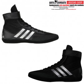 Chaussures de Lutte Adidas Combat Speed 5 - Noir/Argent