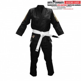 KIMONO DE JIU-JITSU BRÉSILIEN ENFANT ADIDAS NOIR/OR