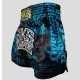 Short de Muay Thaï, K1 et Kickboxing tiger Noir Bleu