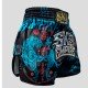 Short de Muay Thaï, K1 et Kickboxing tiger Noir Bleu