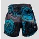 Short de Muay Thaï, K1 et Kickboxing tiger Noir Bleu