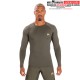 Rashguard à manches longues pour hommes Venum Contender - Kaki