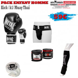 Pack de Boxe Kick-K1-Muay Thaï Homme