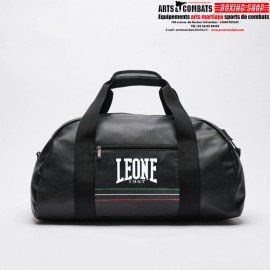 SAC DE SPORT SIMILI CUIR  LEONE NOIR