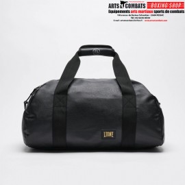 SAC DE SPORT SIMILI CUIR  LEONE NOIR