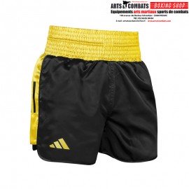 Short de Boxe Anglaise Adidas Pro Noir/Or