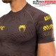 Rashguard Performance à Manches Courtes Venum UFC Fusion Fight Week - Marron Terrestre