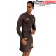 Rashguard Performance à Manches Longues Venum UFC Fusion Fight Week - Marron Terrestre