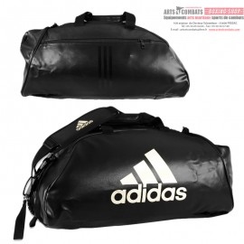 Sac d'entrainement 2 en 1 adidas Logo Noir/Blanc T: M