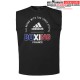 T-shirt sans Manche Adidas Boxing France Community FFB - Noir