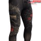 Pantalon de Compression Venum Santa Muerte 5.0 - Noir Profond/Or