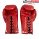 Gants de boxe Lacets SKS Rouge