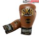 Gants de boxe Lacets SKS Marron