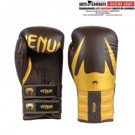 Gants de Boxe Venum Reverso - Chocolat / Or