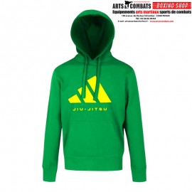 Sweat-shirt à capuche Adidas Jiu Jitsu – Vert