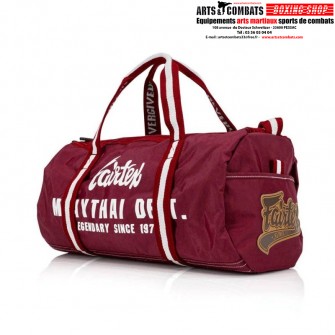 Sac de Sport Fairtex Baril Bag Rouge